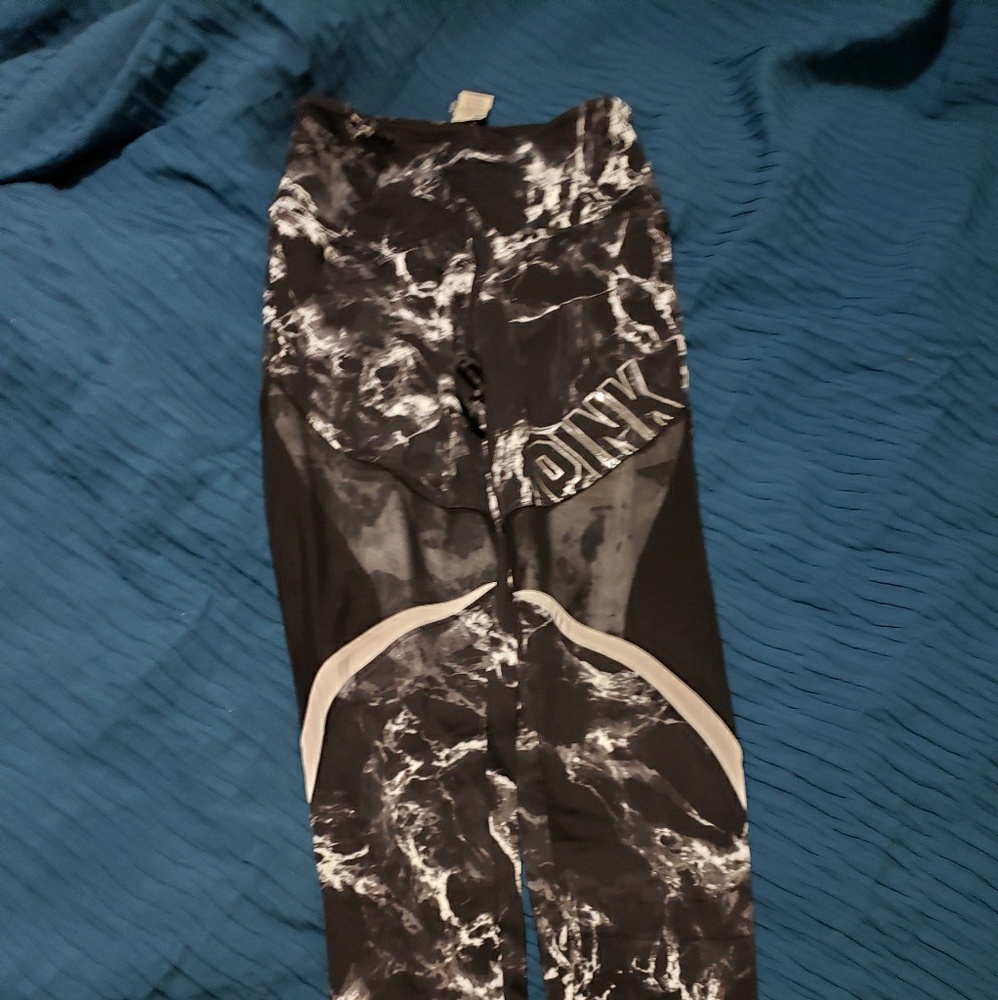 Pink ultimate high-waist ankle leggings